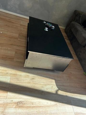 Zwarte Salontafel met Opbergruimte