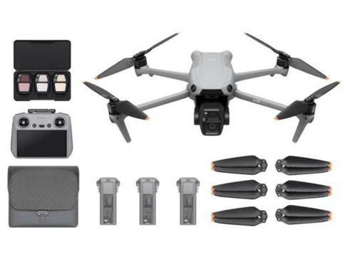 GEZOCHT: DJI Air 3S Fly More Combo + Smart Controller, Audio, Tv en Foto, Drones, Zo goed als nieuw, Drone met camera, Verzenden