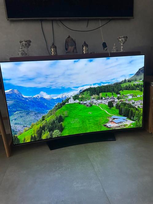 LG 4K OLED TV 55” – Curved – Lichte burn-in, Audio, Tv en Foto, Televisies, Gebruikt, OLED, 100 cm of meer, LG, 120 Hz, Smart TV