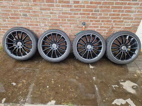 🌞 Originele 5x112 19 Inch Mercedes AMG velgen A B CLA W177, Auto-onderdelen, Banden en Velgen, Banden en Velgen, Zomerbanden
