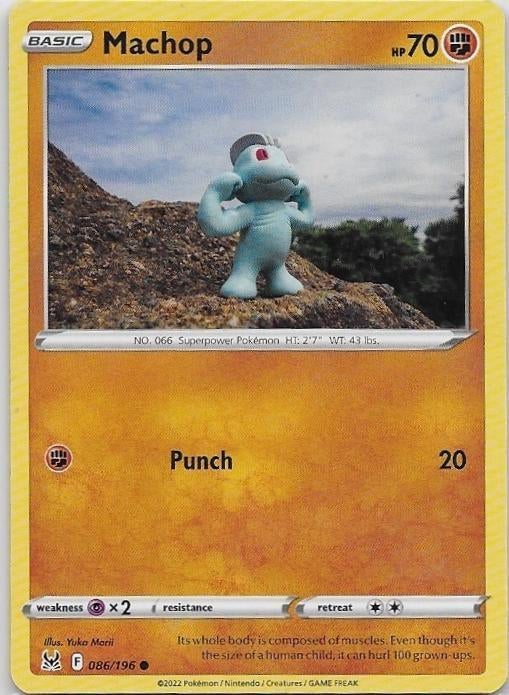 Lost Origin,  Machop [common] 86/196, Verzenden, Nieuw, Losse kaart