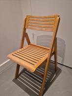 mooie vintage klapstoel, Ophalen, Gebruikt, Bruin, Vintage