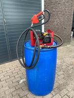 Dieseltank met elektrische pomp, Ophalen, Gebruikt