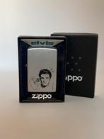 Zippo Elvis Presley 2001 + Houder, Verzenden, Gebruikt