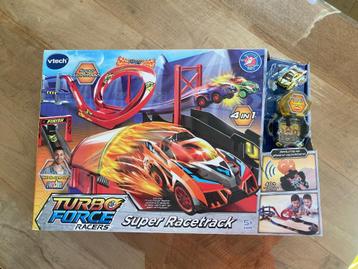 Te koop Turbo Force Racers, super racetrack van VTech beschikbaar voor biedingen