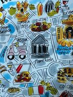 Blond Rome bord 22cm ontbijtbord, Blond Amsterdam, Nieuw, Ophalen of Verzenden, Bord(en)