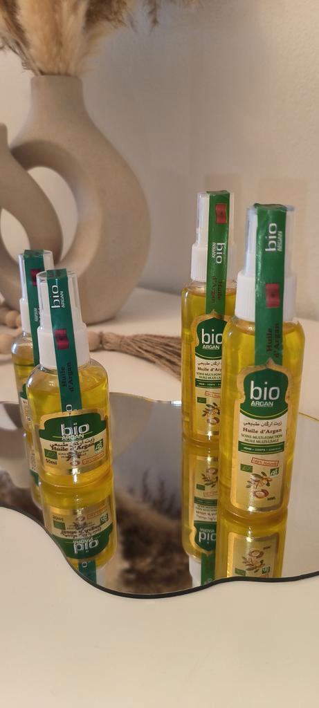Argan Oil Bio 100%, Sieraden, Tassen en Uiterlijk, Uiterlijk | Lichaamsverzorging, Nieuw, Ophalen of Verzenden
