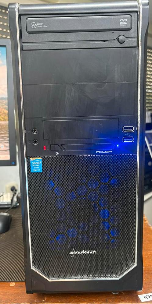 Desktop PC i5-4570/16GB/SSD+HDD, Computers en Software, Desktop Pc's, Gebruikt, 3 tot 4 Ghz, SSD, 16 GB, Met videokaart, Gaming