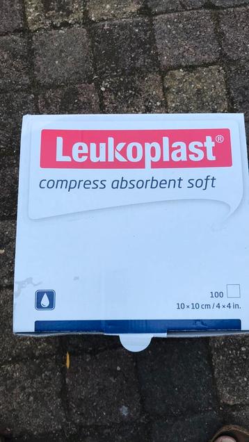 Leukoplast absorberend compres 10x10 beschikbaar voor biedingen