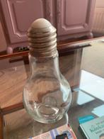 Glazen lamp decoratie voor droogbloemen, Huis en Inrichting, Woonaccessoires | Stolpen, Ophalen, Gebruikt