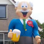 Abraham pop met bierpul 3.8 meter hoog, Ophalen, Gebruikt, Abraham of Sarah