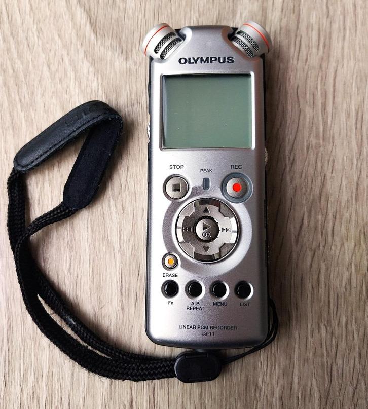 Olympus LS-11 PCM recorder, Audio, Tv en Foto, Professionele Audio-, Tv- en Video-apparatuur, Gebruikt, Audio, Ophalen of Verzenden