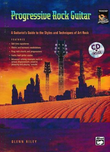 Gitaar: Progressive Rock Guitar + cd-aanrader beschikbaar voor biedingen