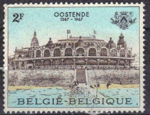 Belgie 1967 - Yvert/OBP 1418 - Stadsrechten Oostende (ST), Postzegels en Munten, Postzegels | Europa | België, Gestempeld, Verzenden