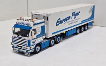 Scania 143 H / 500 Estepe 6x2 Europe Flyer beschikbaar voor biedingen