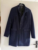 Lange Overjas - Maat M, Ophalen of Verzenden, Zo goed als nieuw, Maat 48/50 (M), Blauw