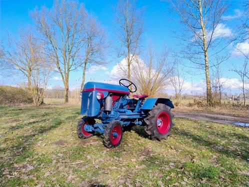 Oldtimer JLO 660 mini tractor 1 cilinder 2takt diesel, Zakelijke goederen, Agrarisch | Tractoren, Overige merken, tot 80 Pk, Gebruikt