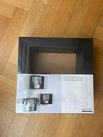 Driedelige Duraline open wandkastjes 30x30x12 zwart, Ophalen of Verzenden, Nieuw