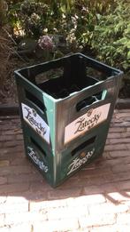 Bierkrat leeg zatecky fust kist, Doos, 100 cm of meer, Minder dan 35 cm, Ophalen of Verzenden