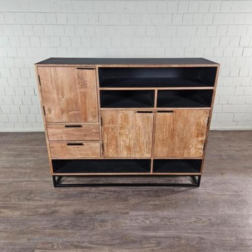 25422 Sideboard Kast Teak 1,40 m, Huis en Inrichting, Woonaccessoires | Overige, Nieuw, Ophalen