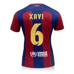 Xavi gesigneerd FC Barcelona 23/24 thuis Shirt, Verzamelen, Shirt, Ophalen of Verzenden, Zo goed als nieuw, Buitenlandse clubs