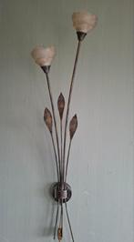 Wandlamp bloemen, Huis en Inrichting, Lampen | Wandlampen, Ophalen, Gebruikt