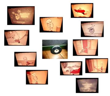 16mm film Cartoon Recept van Mars - Martian Recipe - mooi - beschikbaar voor biedingen