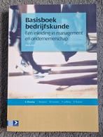 Basisboek Bedrijfskunde - Derde Druk, Ophalen of Verzenden, Zo goed als nieuw, Management, S. Douma, J. Bouwens, W. Grooten, P. Leeflang, A. Romme
