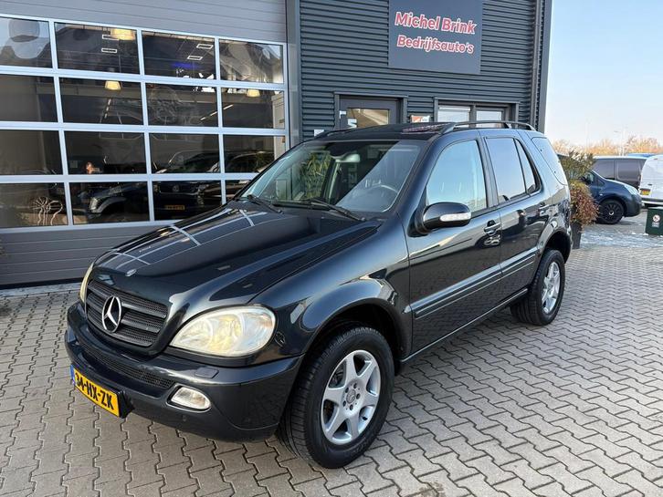 Mercedes-Benz M-klasse 500 V8 Xenon Leer Schuifdak, Auto's, Mercedes-Benz, Bedrijf, Te koop, M-Klasse, 4x4, ABS, Airbags, Airconditioning