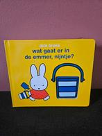 Dick Bruna - wat gaat er in de emmer, nijntje?, Fictie algemeen, Nieuw, Ophalen of Verzenden, Dick Bruna