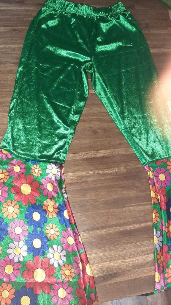 Carnavals Hippie Broek Maat S, Kleding | Dames, Carnavalskleding en Feestkleding, Zo goed als nieuw, Kleding, Carnaval, Maat 36 (S)