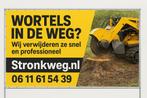Boom wortel verwijderen stobbenfrees stronk weghalen, Ophalen, Herfst, Halfschaduw, Overige soorten
