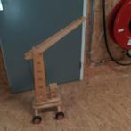 Houten Fagus hijskraan, Ophalen of Verzenden, Gebruikt