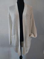 Hema wit gebreid vest - maat S, Wit, Ophalen of Verzenden, Zo goed als nieuw, Maat 36 (S)