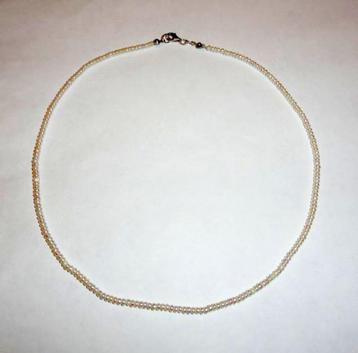 Parelketting zilver 925 beschikbaar voor biedingen
