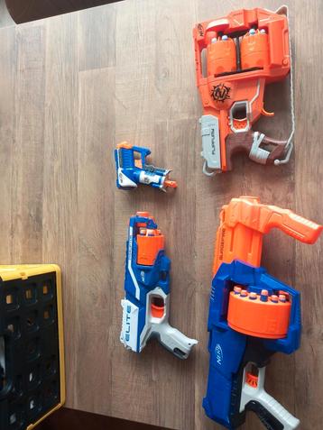 NERF pistolen + Pijltjes  beschikbaar voor biedingen