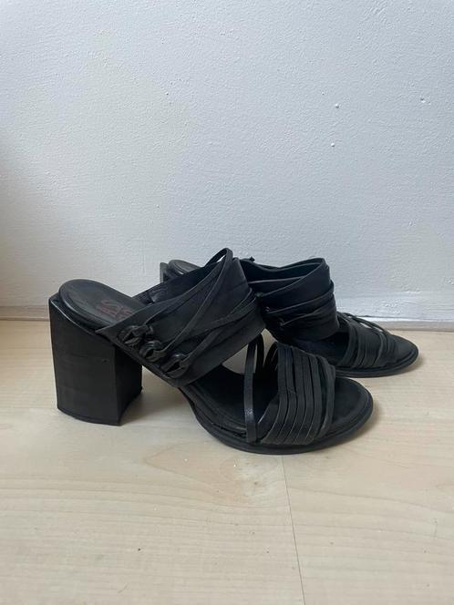 A.S.98 hakken maat 40, Kleding | Dames, Schoenen, Zo goed als nieuw, Schoenen met hoge hakken, Zwart, Verzenden