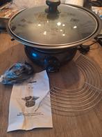 Tristar Hapjespan / Wokpan met deksel, Witgoed en Apparatuur, Frituurpannen, 4 liter of meer, Ophalen, Gebruikt, Uitneembare binnenpan