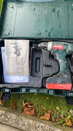 Accuboormachine Metabo, Doe-het-zelf en Verbouw, Gereedschap | Boormachines, Ophalen of Verzenden, Gebruikt, Boor- en Schroefmachine