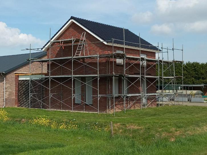 gevelsteiger., Doe-het-zelf en Verbouw, Steigers, Gebruikt, Gevelsteiger, 2 tot 5 meter, Ophalen