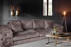 * ERIC KUSTER * gecapitonneerd lounge bank & lounge fauteuil, Ophalen
