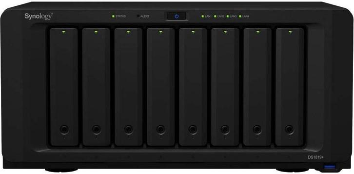 Synology DS1819+(32gb ram), Computers en Software, NAS, Zo goed als nieuw, Ophalen of Verzenden