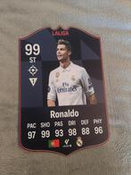 Voetbalkaartje (37cmx25cm) - Cristiano Ronaldo / Real Madrid, Ophalen, Zo goed als nieuw, Plaatje