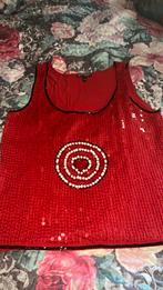 Glitter top, Kleding | Dames, Tops, Maat 38/40 (M), Zwart, Ophalen of Verzenden, Zo goed als nieuw