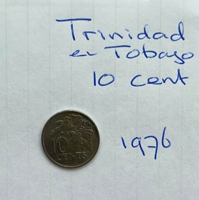 Trinidad en Tobago 10 cent, Ophalen, Midden-Amerika
