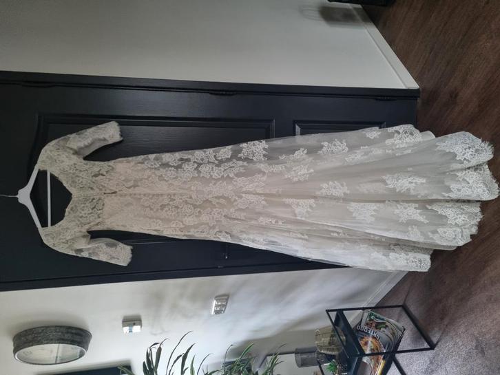 Prachtige trouwjurk, Kleding | Dames, Trouwkleding en Trouwaccessoires, Zo goed als nieuw, Trouwjurk, Wit, Ophalen of Verzenden