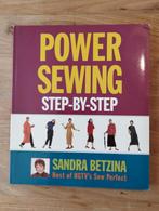 Power sewing step by step, Ophalen of Verzenden, Gelezen