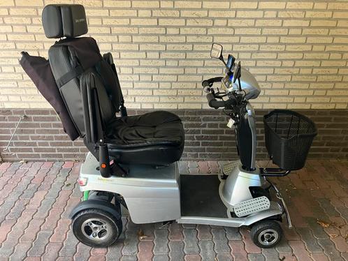 scootmobiel Quingo Toura 2, met beenwarmer, pomp en lader, Diversen, Brommobielen en Scootmobielen, Zo goed als nieuw, Quingo