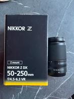 Nikon Nikkor Z DX 50-250mm f/4.5-6.3 VR Lens, Ophalen of Verzenden, Gebruikt, Telelens, Zoom