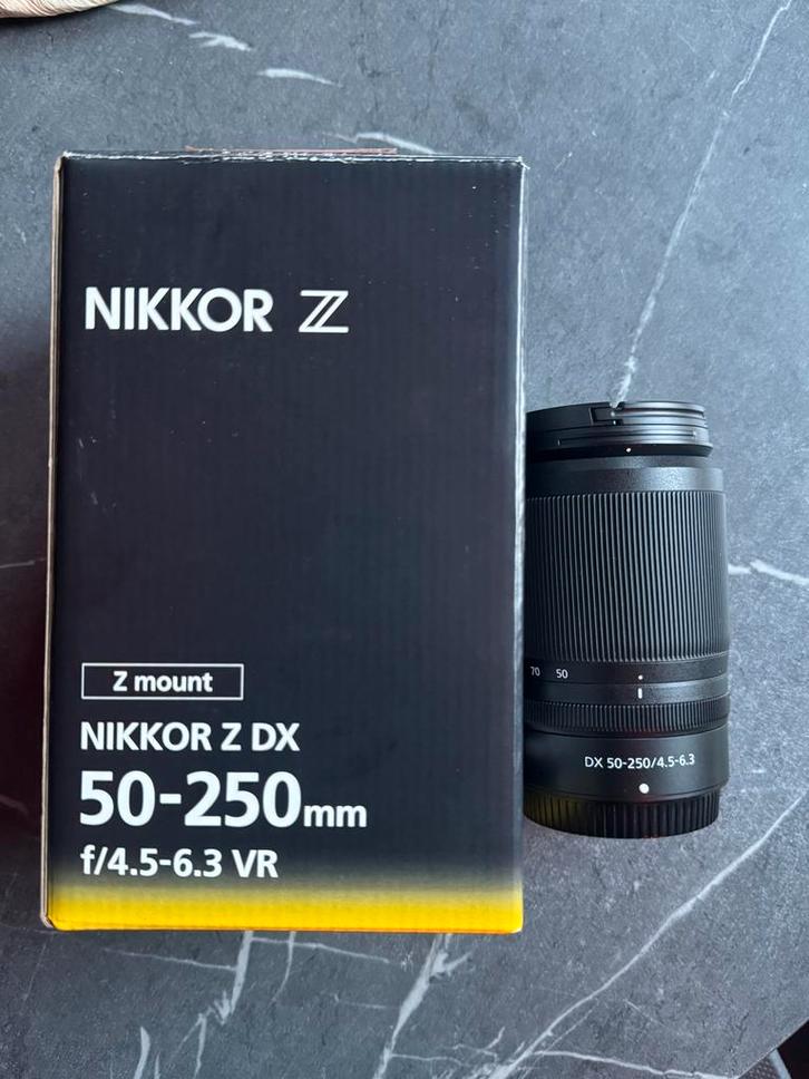 Nikon Nikkor Z DX 50-250mm f/4.5-6.3 VR Lens, Audio, Tv en Foto, Fotografie | Lenzen en Objectieven, Gebruikt, Telelens, Zoom